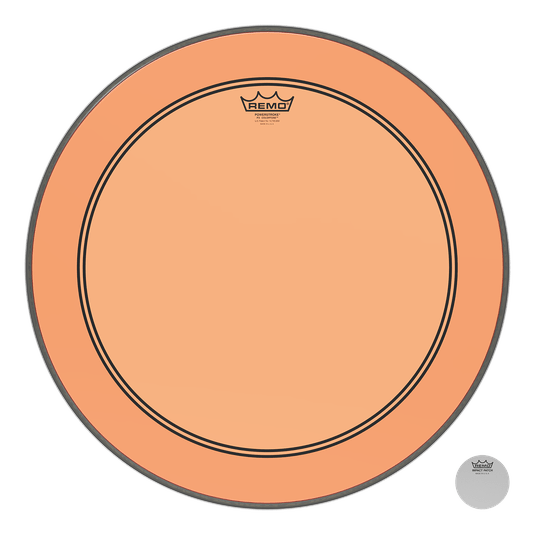 Peau De Batterie Remo Emperor Color - Pour Toms 8" à 18", 6 Couleurs Vives - 2 Plis De 7 Mil